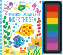 Load image into Gallery viewer, Fingerprint Activities - under the sea
